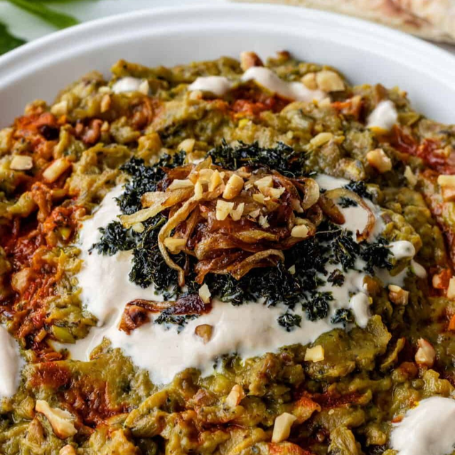 Whey Eggplant (Vegetarian).