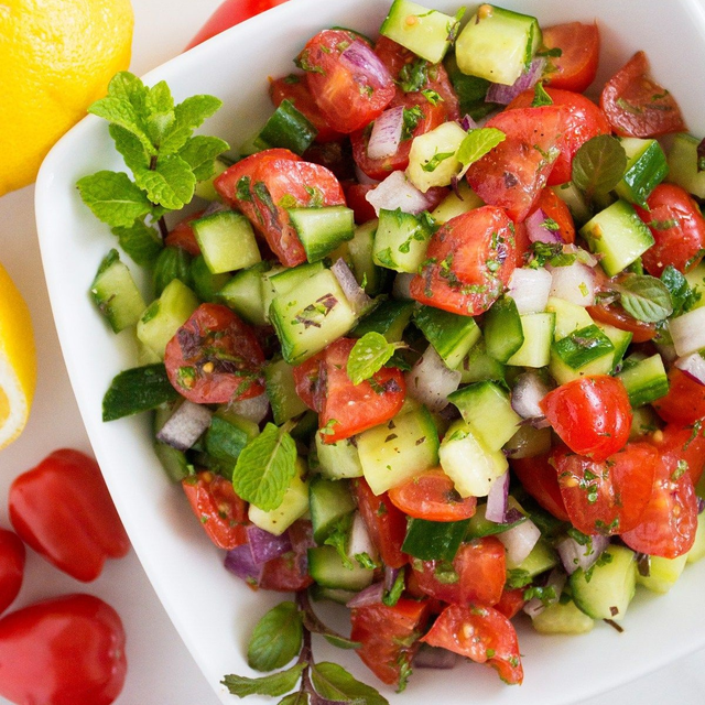 Shirazi Salad.