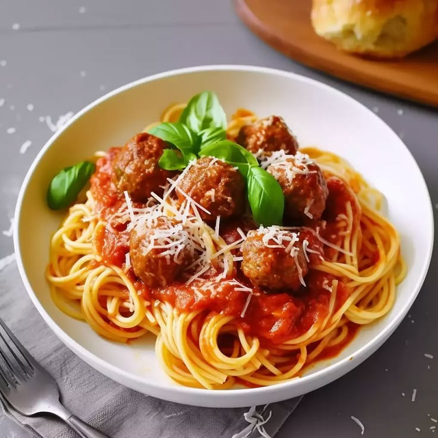 Spaghetti Meatballs.