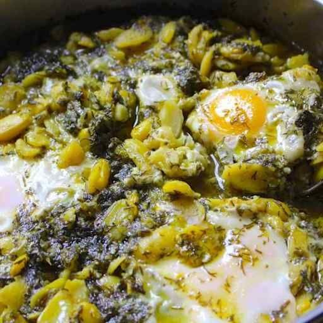 Baghali Ghatogh (Vegetarian).