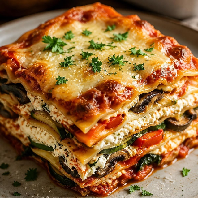 Vegetarian Lasagna.