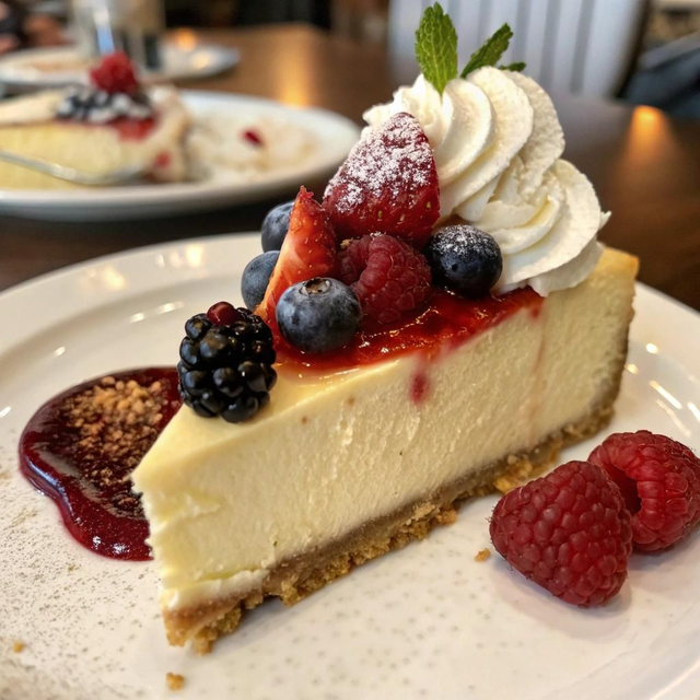 New York Cheesecake.