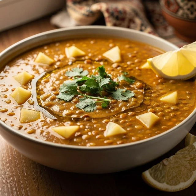 Adasi (Lentil Stew).