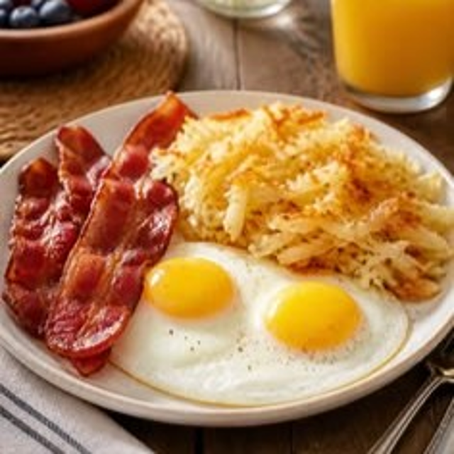 Double Egg Breakfast.