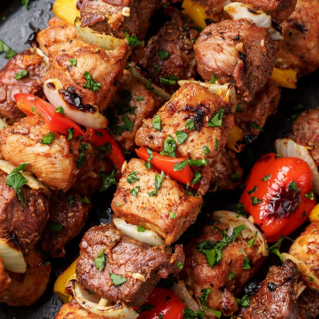 Lamb Shish Kabob.