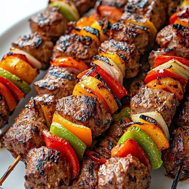 Beef Shish Kabob.