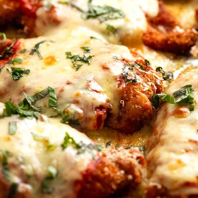 Chicken Parmigiana.