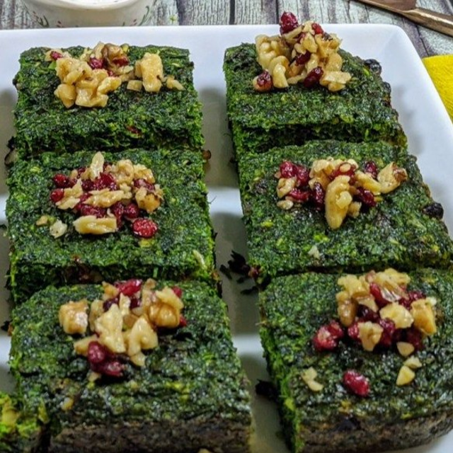 Koo Koo Sabzi (Vegetarian Herb Frittata).