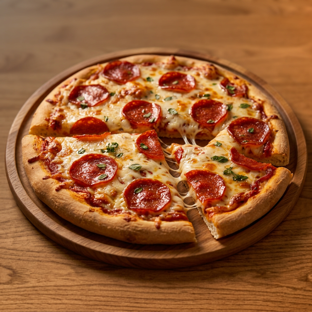 Pepperoni Pizza.